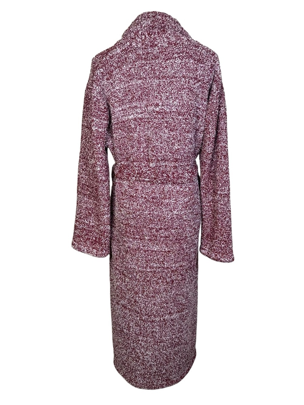 Barefoot Dreams CozyChic Robe Women’s Sz 1 Small Red Marled Soft Lounge Belted - Picture 2 of 12